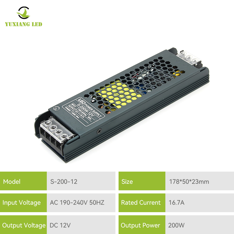 12v 100w Led Energy-Saving Linear Lighting Power Supply