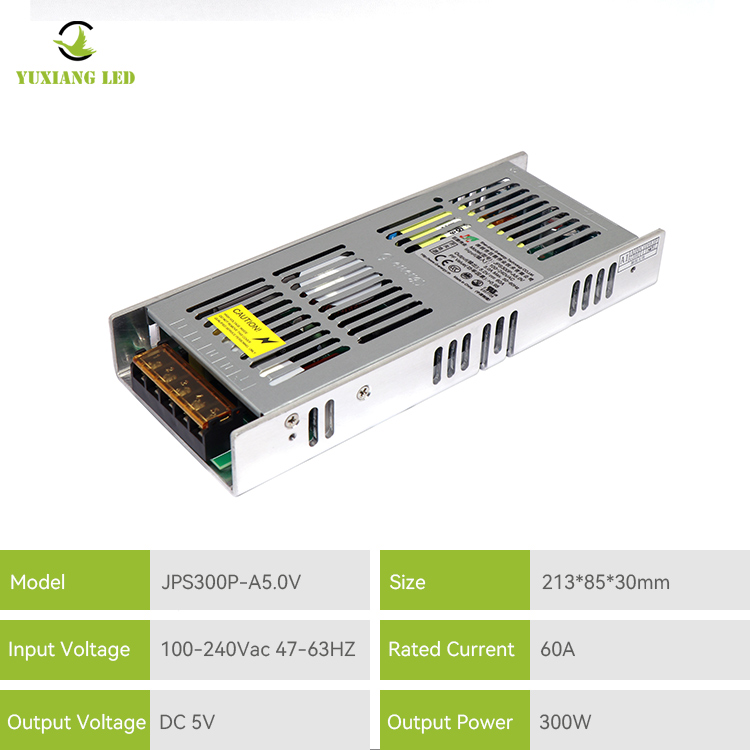 5V 60A 300W Led Display Screen Power Supply JPS300P-A5.0V