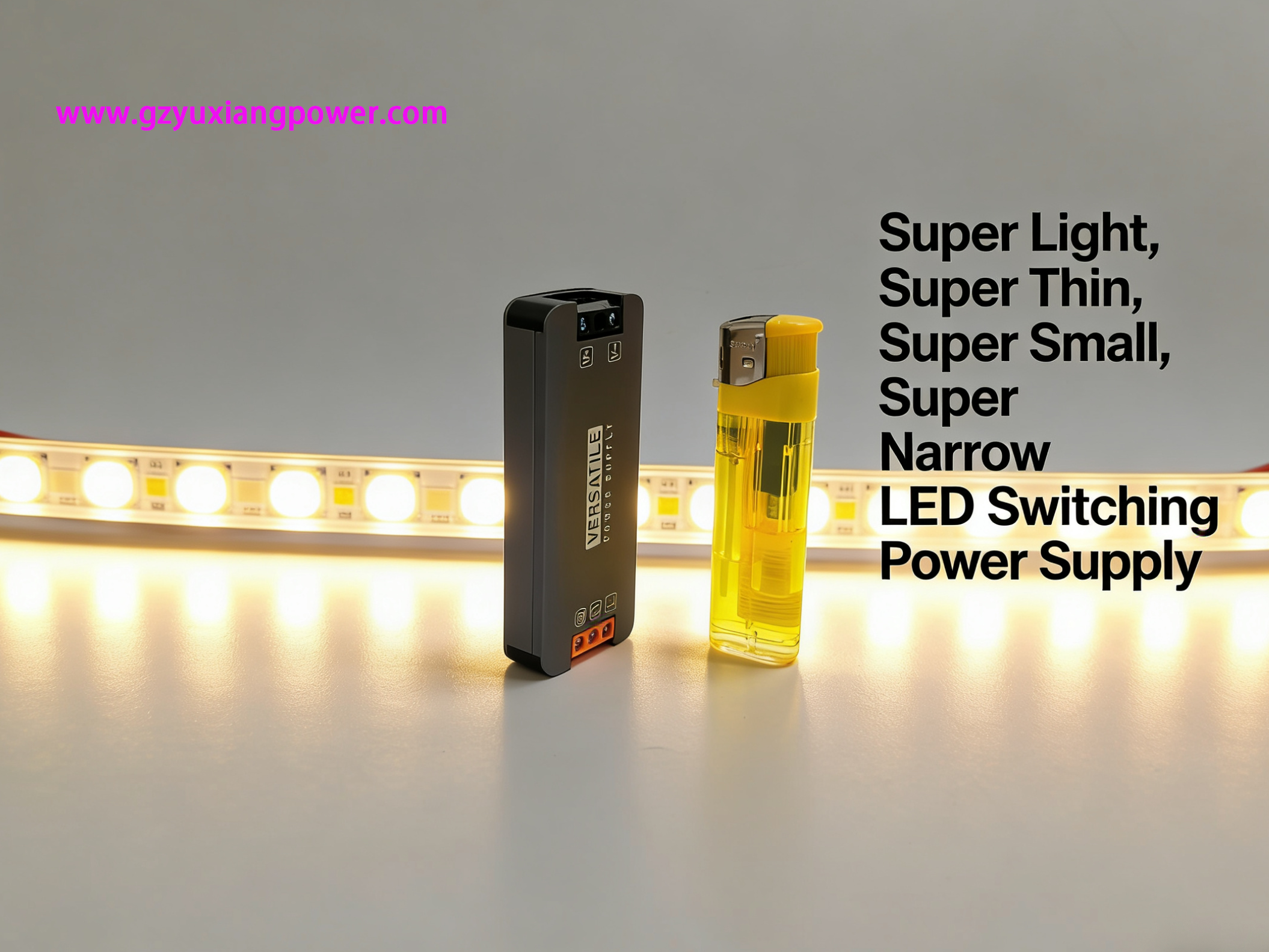 Super Manipis, Super Maliit na 24V na ledPower supply