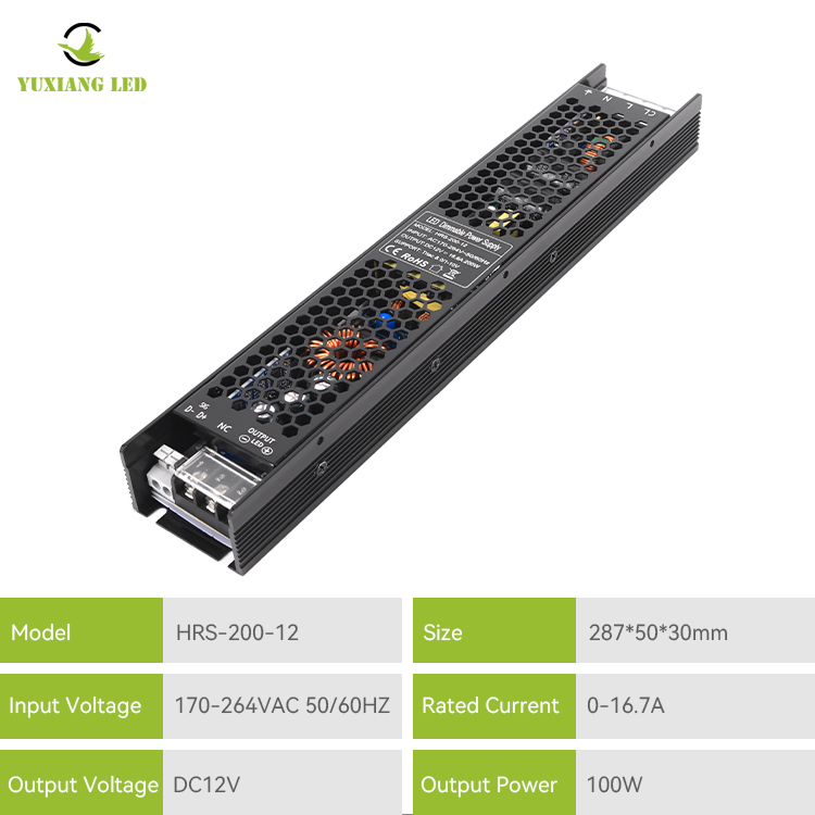 Dimmable LED Power Supply 12V 200W TRIAC 0-10V