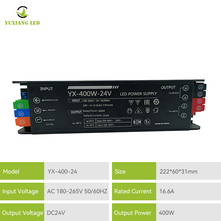 LED 24v 400w Led Linear Lighting Power Supply